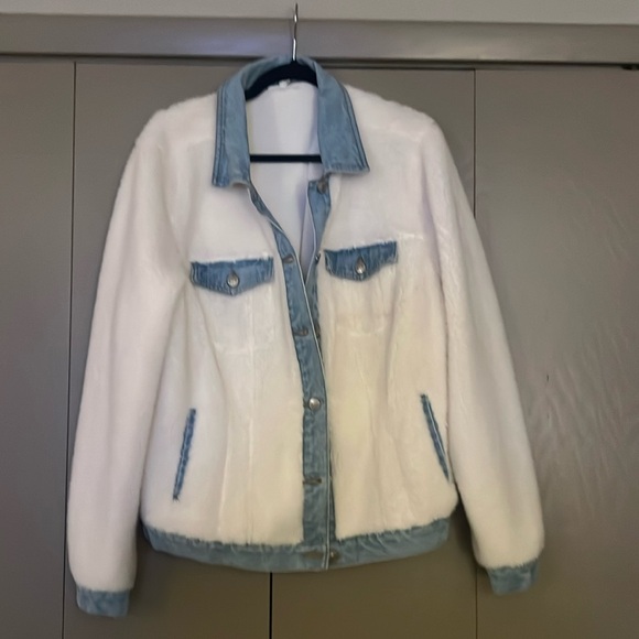 Maurices Jackets & Blazers - Cozy Jacket with Denim Details